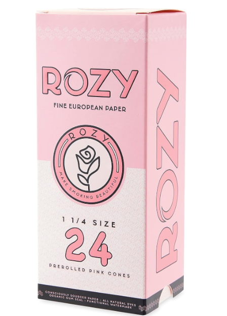 Rozy 1 1/4 Pink Cones 24ct