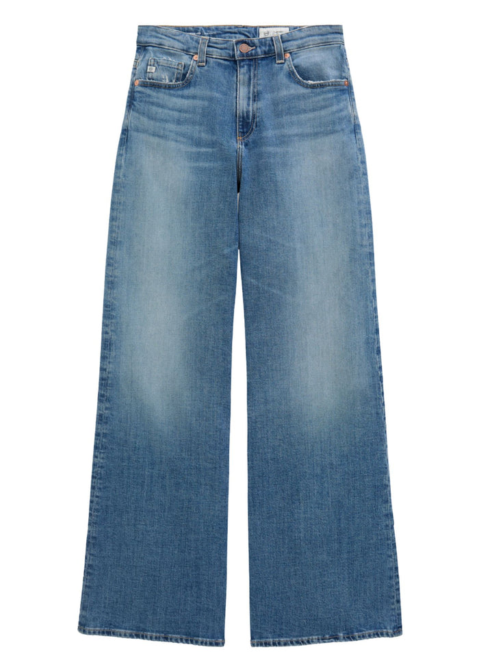 Saige Wide Leg Jeans-Denim-Uniquities