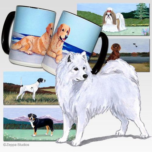 Samoyed Scenic Mug