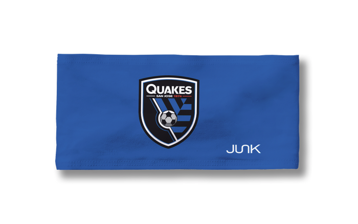 San Jose Earthquakes: Logo Blue Big Bang Lite Headband - View 3