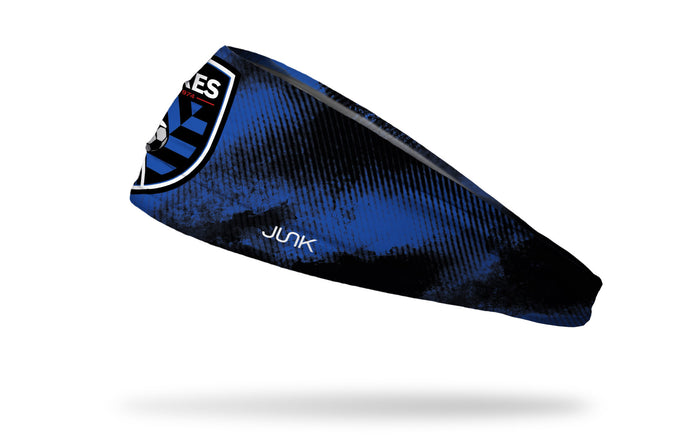 San Jose Earthquakes: Worldy Big Bang Lite Headband - View 2