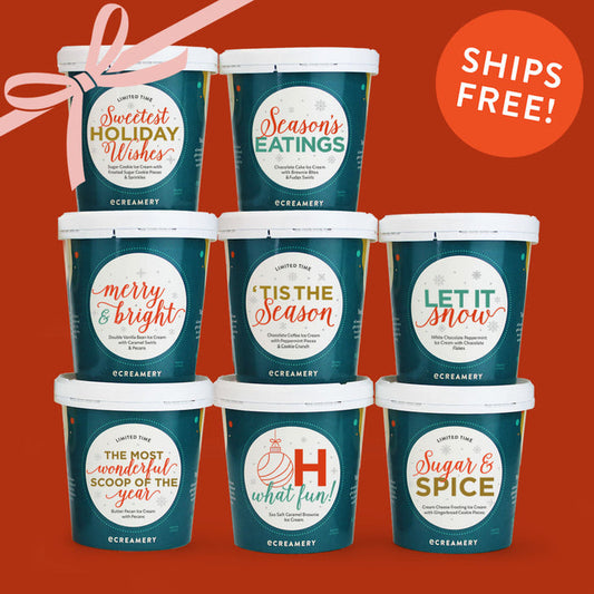 8 Pint Holiday Ice Cream Gift