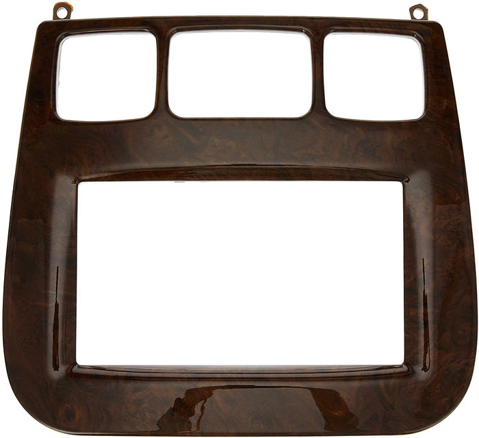 Scosche MZ2354WDDB Compatible with 1998-05 Mercedes Benz S Class ISO Double DIN Dash Kit; Wood Look Finish - Cash Converters