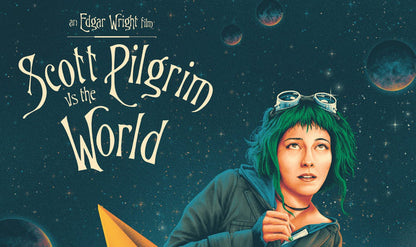 Scott Pilgrim vs. The World (Green Hair) - Poster