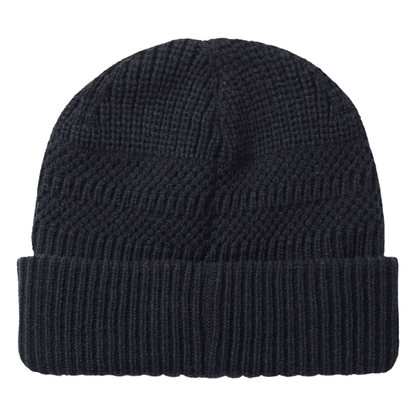 Sealskinz Gressenhall Waterproof Cold Weather Textured Stripe Roll Cuff Beanie Men