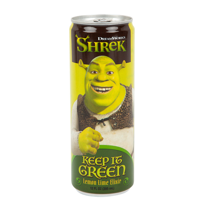 Shrek Keep It Green Lemon Lime Elixir Soda - 12 Count