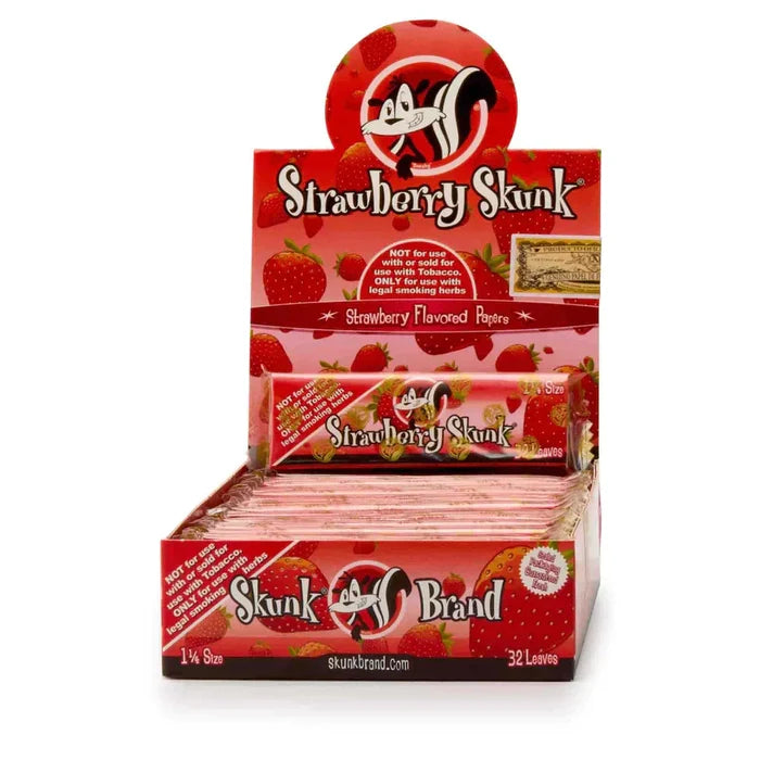 Skunk 1 1/4 Flavored Rolling Papers 32ct 24pk