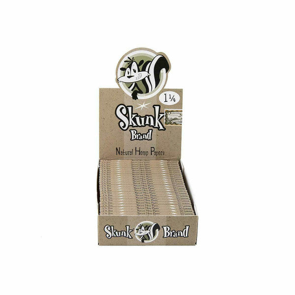 Skunk 1 1/4 Natural Gum Papers 50ct 25pk