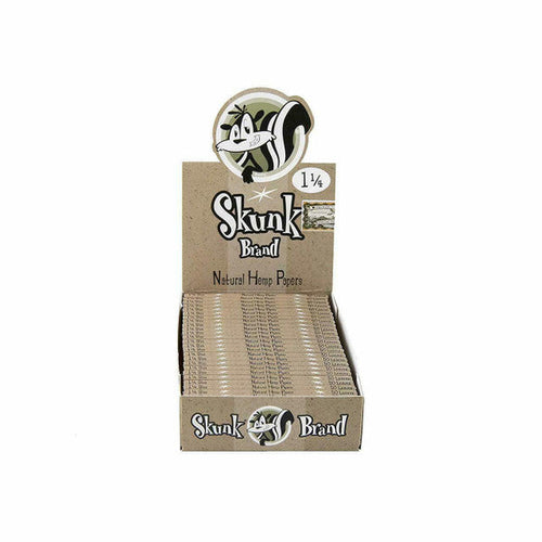 Skunk 1 1/4 Natural Gum Papers 50ct 25pk