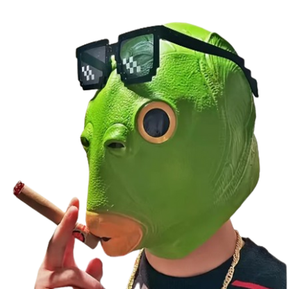 Smokin Green Fish T-Shirt