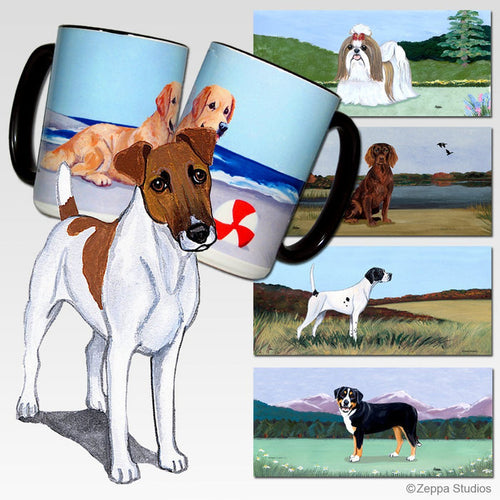 Smooth Fox Terrier Scenic Mug