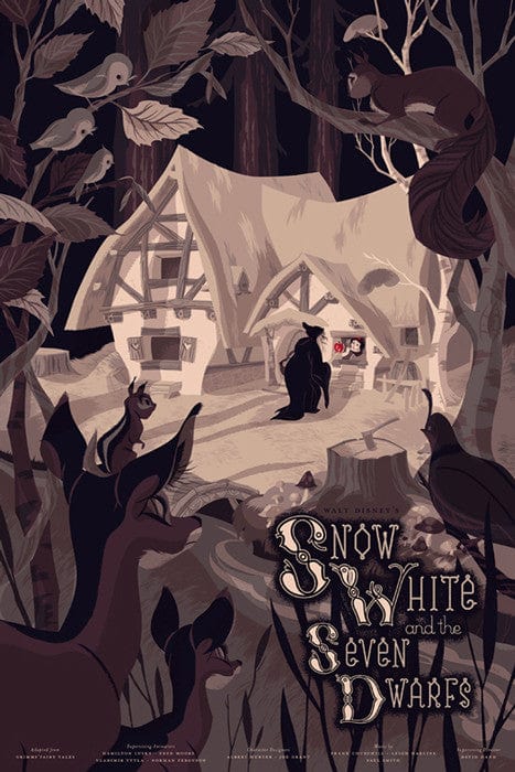 Snow White and the Seven Dwarfs Anne Benjamin poster