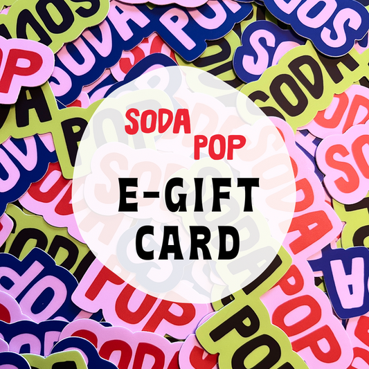 Soda Pop Gift Card