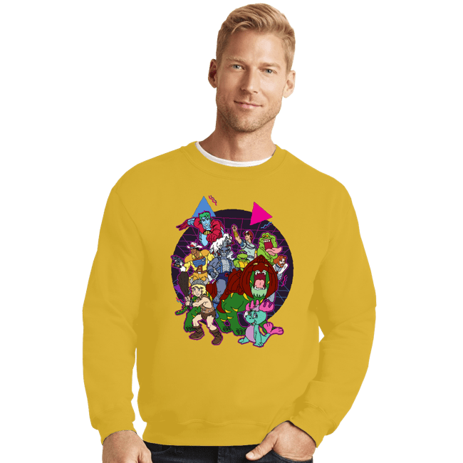 Crewneck Sweater, Unisex / Small / Gold