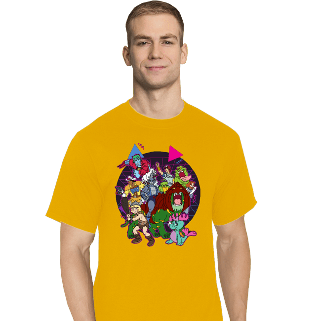 Secret_Shirts T-Shirts, Tall / Large / White Sooo 80s