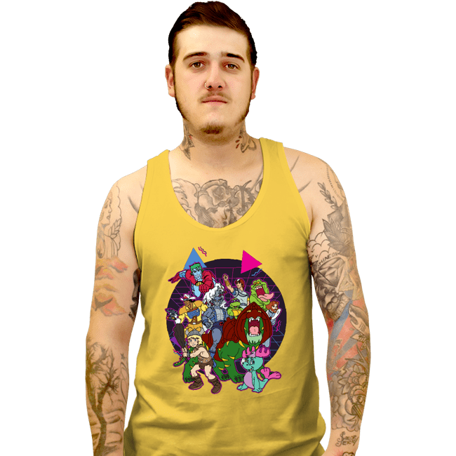 Tank Top, Unisex / Small / Gold
