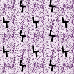 Speckled Cowhide, Purple