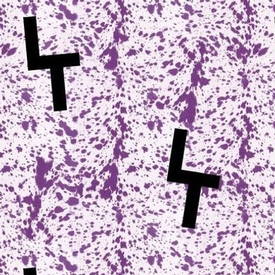 Speckled Cowhide, Purple