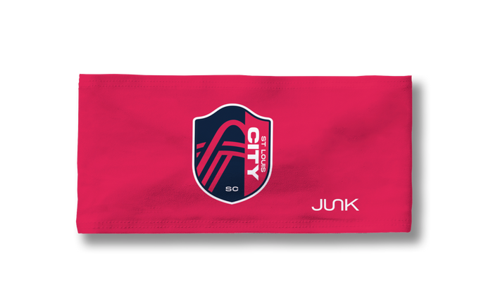 St. Louis CITY SC: Logo Red Big Bang Lite Headband - View 3
