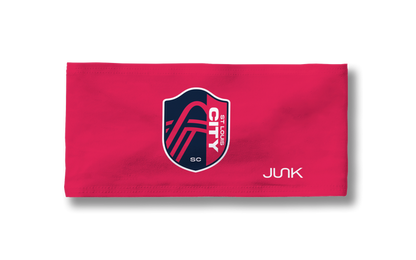 St. Louis CITY SC: Logo Red Big Bang Lite Headband - View 3