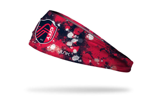 St. Louis CITY SC: Splatter Big Bang Lite Headband - View 1