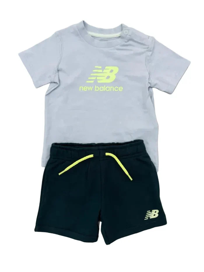 New Balance Stacked Tee/Short Set Baby