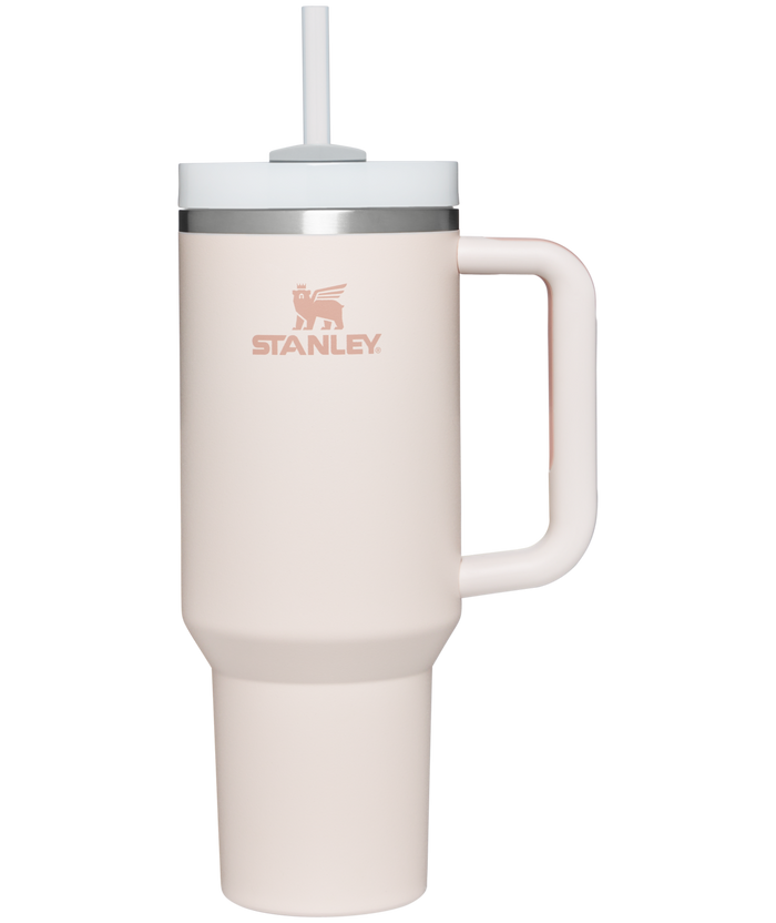 Stanley The Quencher H2.0 Flowstate Tumbler 40 oz Hydration Stanley Rose Quartz