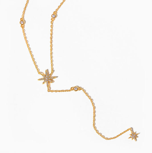 Starlet Y Drop Necklace
