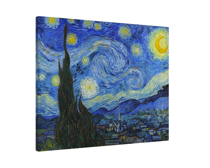 Starry Night Van Gogh Canvas art print framed wall art Van Gogh Gogh Starry Night Poster