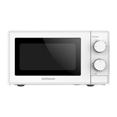 Statesman SKMS0720MPW Single Microwave White White