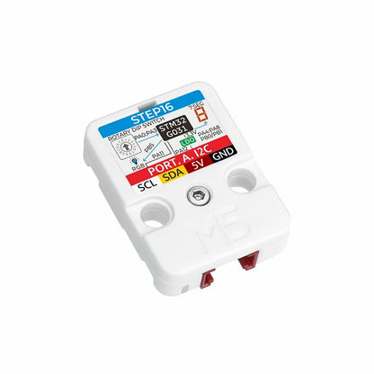 Step16 Unit with 16-bit Rotary Encoder (GSMR-16) - m5stack-store