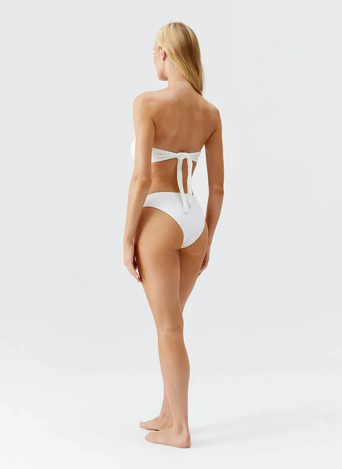 Bikini Melissa Odabash Stockholm Bandeau Tie Knot Bikini Top Squares Apoella