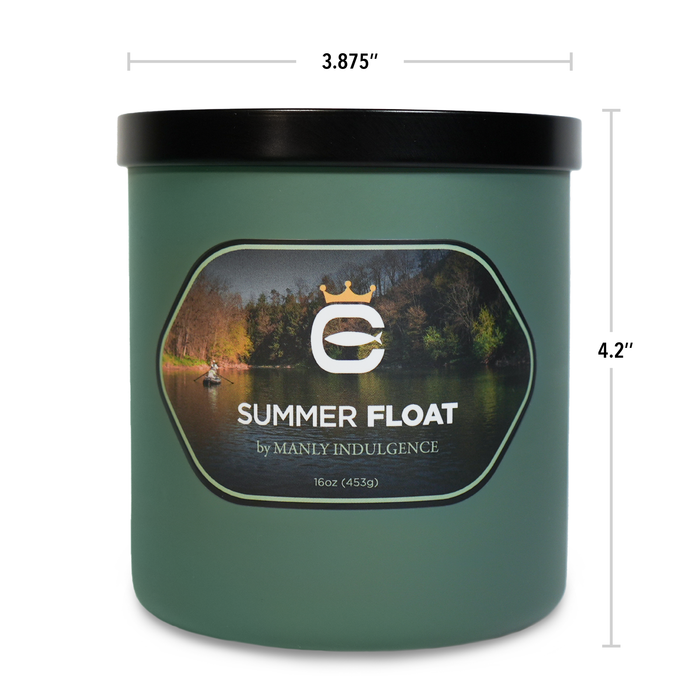 Summer Float, 16oz, Two Wick Candle
