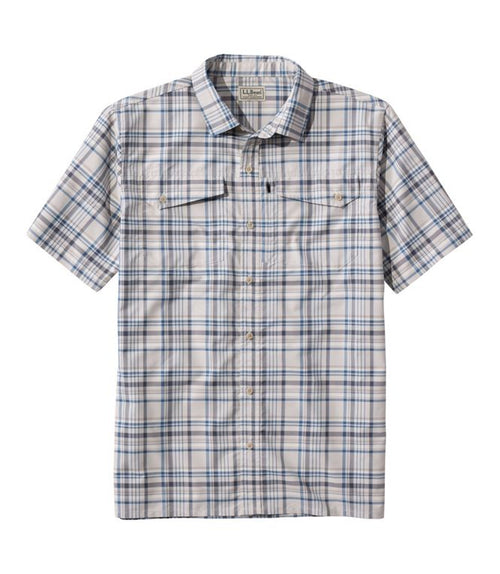 SunSmart Cool Weave Woven Short Sleeve Shirt Men's Regular
