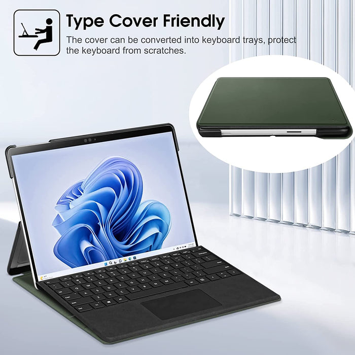 Surface Pro 12th Edition 2026/ Surface Pro 11/Surface Pro 10 (2024)/Surface Pro 9 (2022) Slim Portfolio Case | Fintie