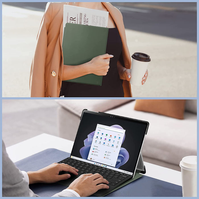Surface Pro 12th Edition 2026/ Surface Pro 11/Surface Pro 10 (2024)/Surface Pro 9 (2022) Slim Portfolio Case | Fintie
