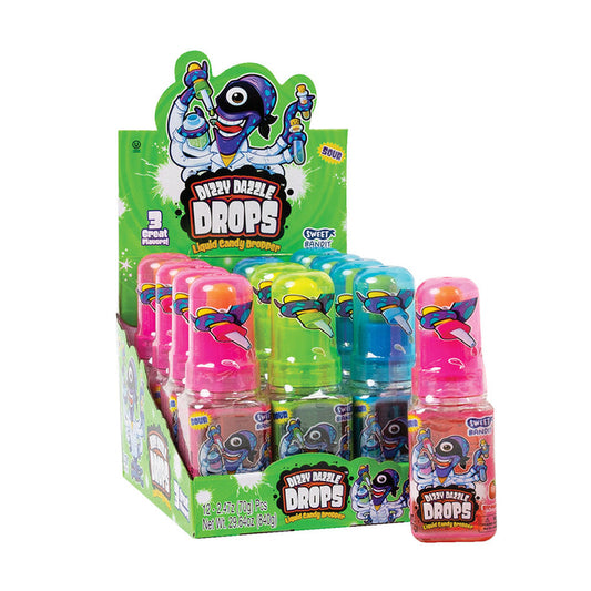Sweet Bandit Dizzy Dazzle Drops Liquid Candy - 12 Count