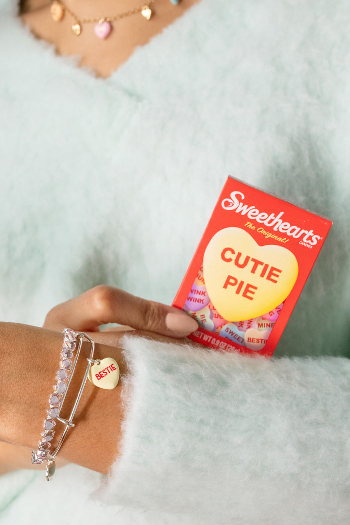 Sweethearts® 'Bestie' Charm Bangles Set of 2