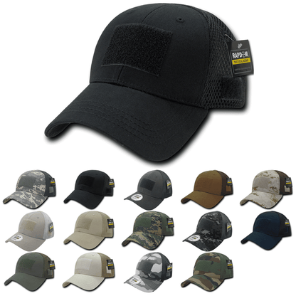 Tactical Operator Hat Air Mesh Baseball Cap Patch Military Army - Rapdom T80: Coyote