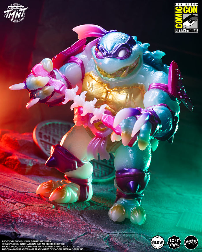 Teenage Mutant Ninja Turtles - Slash Soft Vinyl Figure - Mutagen Glow Variant