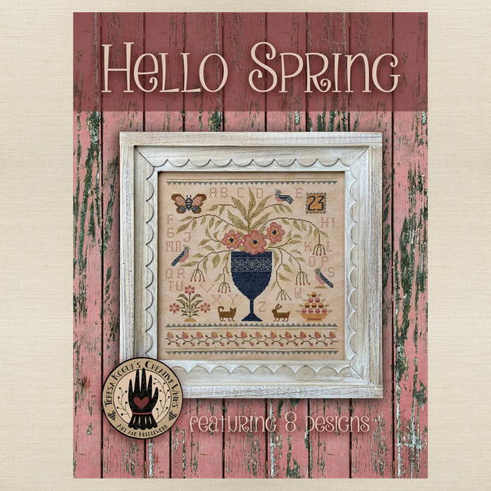Teresa Kogut - Hello Spring - Roxy Floss Conversion for All 8 Designs
