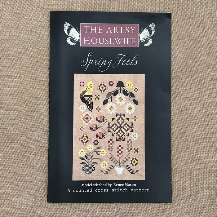 The Artsy Housewife - Spring Feels - Chart IH and/or Roxy Floss Conversion