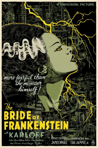 The Bride of Frankenstein Variant Poster