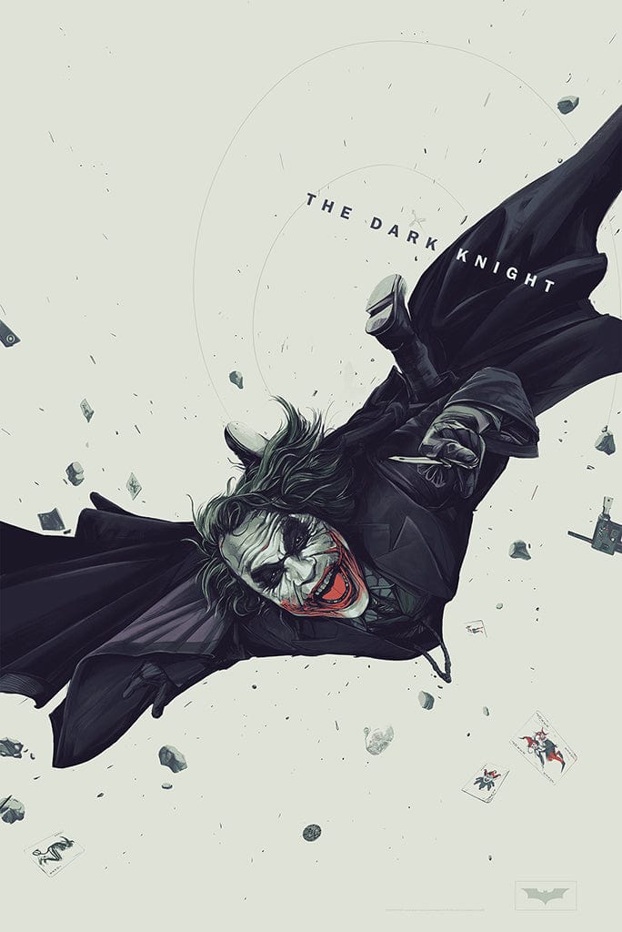 The Dark Knight Variant Screenprinted Poster
