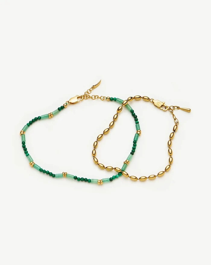 The Destination Bracelet Set | 18ct Gold plated Bracelets Missoma