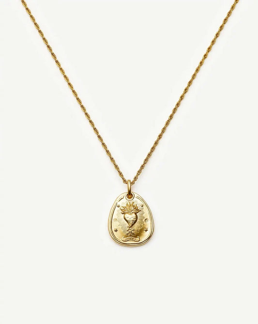 The Heart Talisman Necklace | 18ct Gold Plated Necklaces Missoma