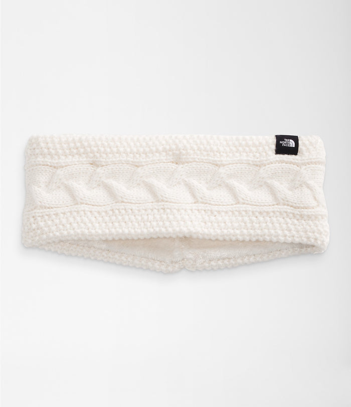 The North Face Cable Minna Earband Accessories North Face Gardenia White-N3N