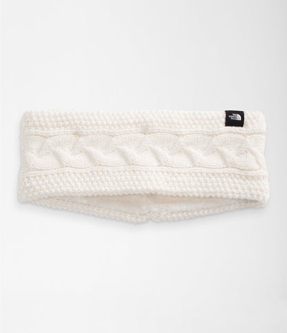 The North Face Cable Minna Earband Accessories North Face Gardenia White-N3N