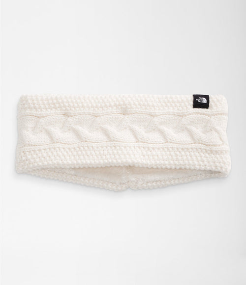 The North Face Cable Minna Earband Accessories North Face Gardenia White-N3N