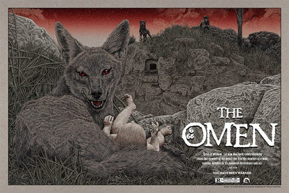 The Omen Variant Screenprinted Poster